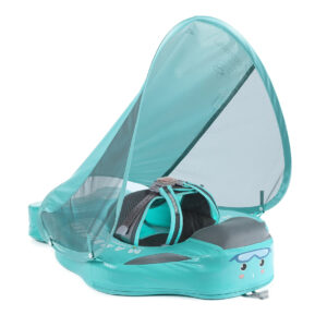 Mambobaby Swim Float with UPF 50+ Sun Canopy